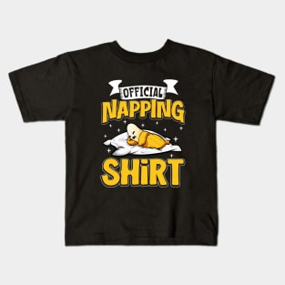 Banana - Official Napping Kids T-Shirt